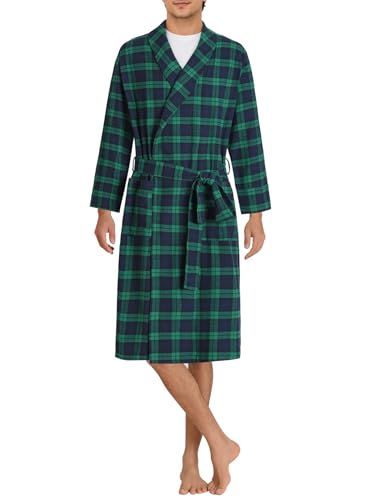 Latuza Men's Cotton Flannel Robe