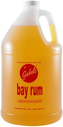 GABELS Bay Rum After Shave Lotion Made with Original Bay Rum Oils 1 Gallon image 2