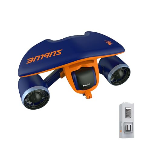Sublue Mix Underwater Scooter with Extra 122Wh Battery 30 Minutes 131ft Waterproof Dual Motors Water Sports Swimming Pool Diving Snorkeling Water Scooter for Adults