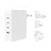 Produktbild Belkin 140-W-4-Port-GaN-Ladegerät, Mehrfach-Stecker mit USB-C Power Delivery zum Schnellladen und USB-A-Anschluss für iPhone 15, Samsung Galaxy S24, Google Pixel, iPad, MacBook, Laptop, Tablet usw.
