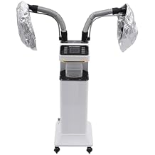 110V 650W Multifunctional Ozone Hair Steamer, Nano Hair Steamer Machine Portable Hair Steamer Anion Hair Dyeing Machine Hair Oil Machine for Hair Salon, Home Care Equipment White