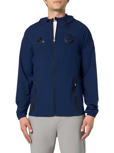 adidas Men's Manchester United FC Vis Tech Track Jacket