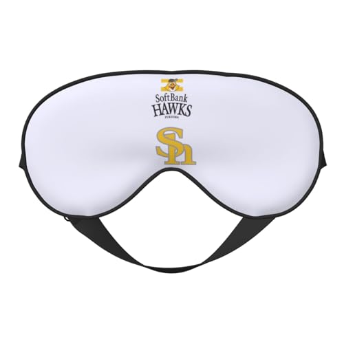 アイマスク 福岡ンフトバンクホークス 睡眠アイマスク 軽量 通気性 柔らかい 肌にやさし 長さ調節可能 圧迫感なし 目隠し 遮光 安眠 快眠グッズ 繰り返し使える 洗濯可能 男女兼用 昼休み 旅行 出張 誕生日プレゼント