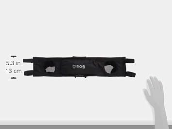 BOB Gear Handlebar Console for Duallie Jogging Strollers, Black