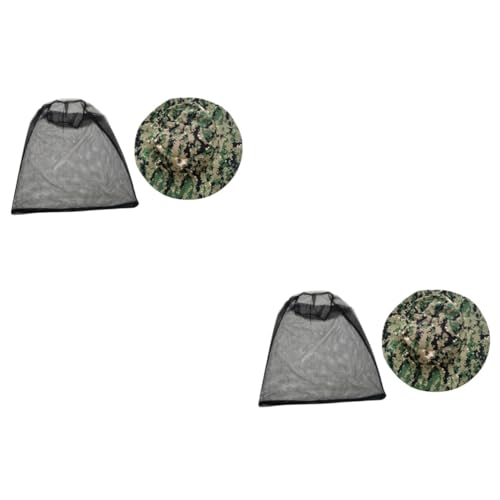 Chapeau de protection UV apiculture camouflage avec moustiquaire insectes