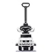 Best Ride On Cars Kids Outdoor Stroller Mercedes G-Wagon for Toddlers 1 to 3 Years Old with Music, Horn Sounds, and Handle, White