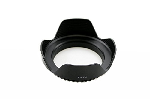 Pare-soleil en fleur 62mm contre le flare pour objectif photo grand-angle