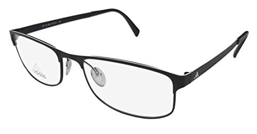 Adidas Eyeglasses Lazair AF17 A/F17 6055 Black/White Full Rim Optical Frame 53mm
