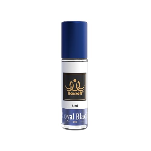 Image of Royal Black Attar 6ml | Long Lasting Alcohol-Free Perfume Oil for Men & Women | Premium Luxury Oud & Musk Fragrance | Roll-On Ittar for Daily Wear, Parties & Special Occasions | Concentrated Arabic Perfume Oil