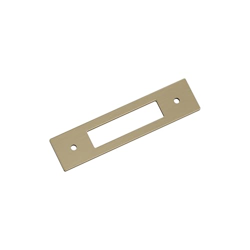 Image of Amerock Medora 3-3 /4 inch Golden Champagne Backplate