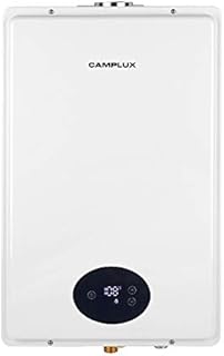 Propane Tankless Water Heater Indoor, Camplux 5.28 GPM Instant Gas Hot Water Heater for Whole House, 120V AC