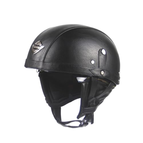 Demi-coque pour sécurité extérieure iplusmile casque moto vintage