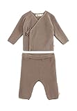 Sterntaler Unisex Baby Set Strickjacke & Strickhose Kleinkind Unterwäsche-Satz, braun, Normal (2er Pack)