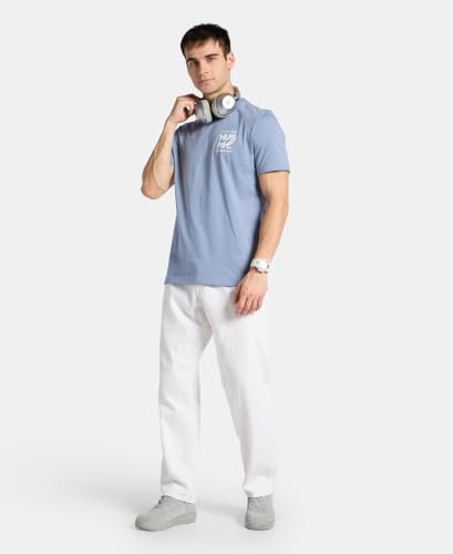 Image of Jockey 2718 Men Super Combed Cotton Printed Round Neck Half Sleeve T-Shirt