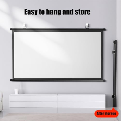 Pantalla para proyector manual 80" 16:9 miniatura 7