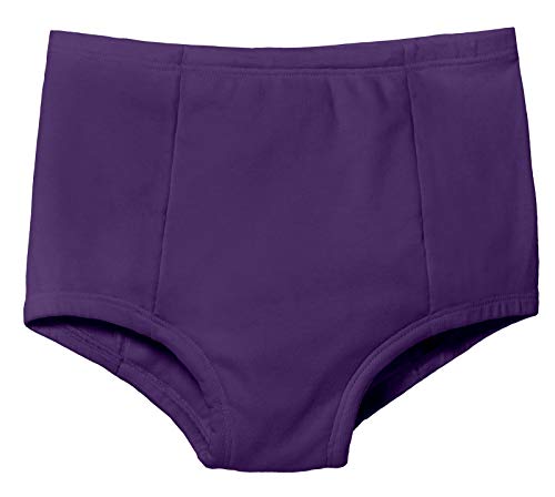 Image of City Threads Boys & Girls Training Underwear Pants Panties Underpants for Potty Training Kids Toddlers - All Cotton For Sensitive Skins SPD Sensory Friendly Clothing, Purple, 18 /24m