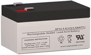 Mighty Max ML3-12 Replacement Battery - 12 Volt 3.5 AH F1 Terminal by SigmasTek