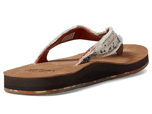 Sanuk Fraid Not St Donavon's Secret Stache Paint Splatter 10 D (M) #TOP25