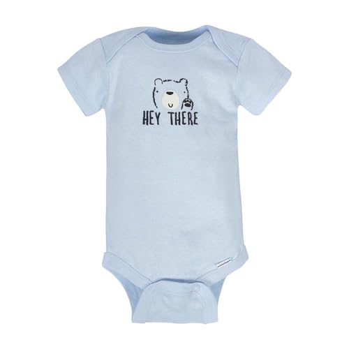 Image of Gerber unisex baby 8-pack Short Sleeve Onesies Bodysuits and Toddler T Shirt Set