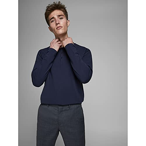 JACK & JONES Jprbladylan Ls Polo Sn Poloshirt voor heren - Image 5