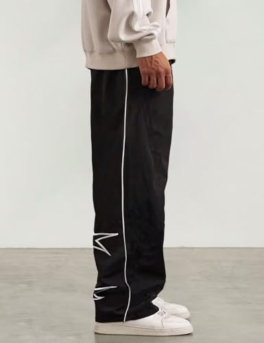 Y2k Baggy Wide Leg Track Pants Hip Hop Baggy Sweatpants for Woman Men4