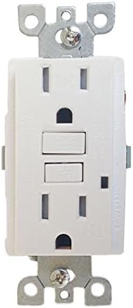 10 pack Tamper & weather Resistant Gfi Gfci Outlet 15 Amp 120 Volt with wall plate