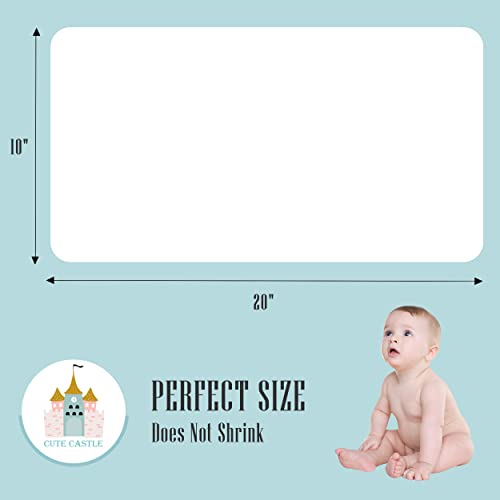 Cute Castle CC-BURP 12 Pack Muslin Burp Cloths For Baby thumb #3