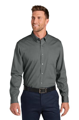 Port Authority Long Sleeve Nailhead Easy Care Shirt W816
