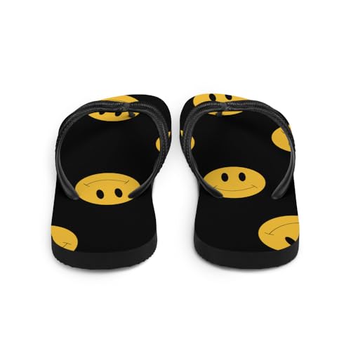 Smile Face Slippers Flip-Flops for Women Men3