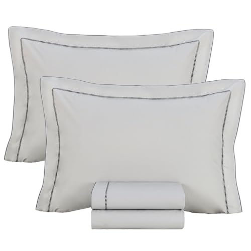 Jogo de Cama Queen Karsten Juno Percal 200 Fios Bordado
