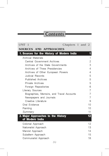 Image of Modern India | Brief History | Spectrum | Rajiv Ahir | 2023 /edition