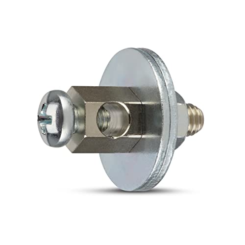 REV Erdungsschraube, Schraube für Badewannen und Duschtassen, silbern