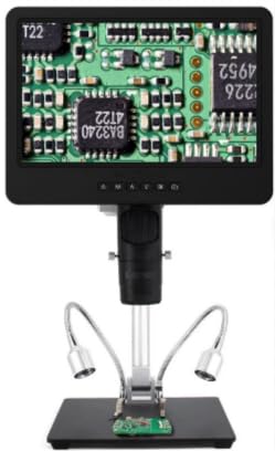 AD249S-M 10,1'' LCDUHD 2160P4K mikroskop cyfrowy ze stopu aluminium 2000X 3Lens PCBRepair Soldering