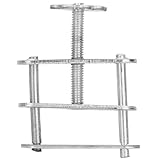 20 Stück robuste, eisenbeschichtete Wasserstopp-Klemme, Spiralschlauch-Rohrschelle, Gummirohr-Befestigungsclip für Krankenhaus, Labor, Heimgebrauch, rostfrei, langlebig