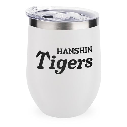 ワインタンブラー 阪神タイガース 野球応援 卵殻カップ タンブラー 350ml U字型 コーヒーカップ 蓋付き ステンレス製 魔法瓶 保冷 保温 水筒 直飲み 応援グッズ プレゼント