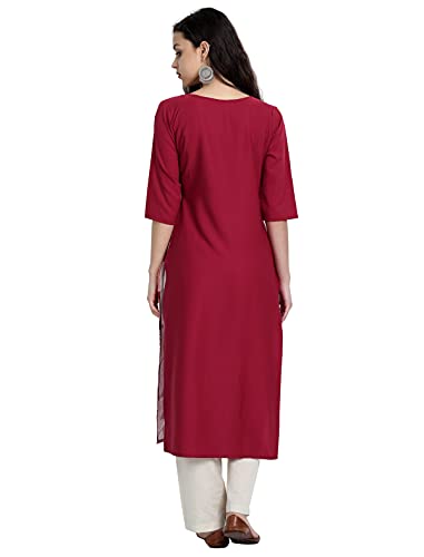 Image of Women's Crepe Regular Kurta