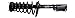 Monroe Shocks & Struts Quick-Strut 172309 Strut and Coil Spring Assembly