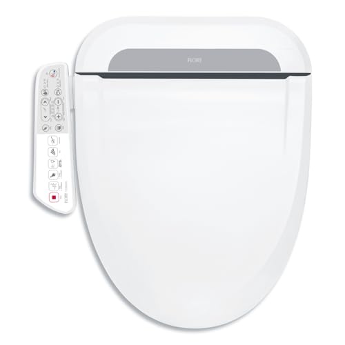 Elektronisches Bidet, 600X, Advanced Version, Sofortige Erwärmung Intelligenter Smart Bidet Toilettensitz, Edelstahldüse, Nachtlicht, Selbstreinigung wc bidet, mit Wasserfilter(600X)