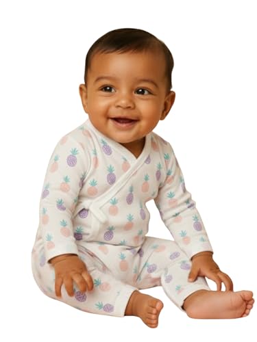 Image of The Mom Store Baby Romper Jabla Style For Boys And Girls | Cotton | Soft Infant Bodysuit | Trendy Stylish Sleepwear For Newborn Baby | Printed | Unisex Comfortable Everyday Baby Wear