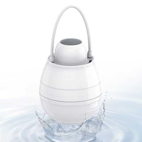 Bath Water Filter for Tub Faucet with Overflow, 10-Layer Filtration, 7500 Gallons, Removes Chlorine, Hard Water Softener, Vitamin C, Skin & Hair Care