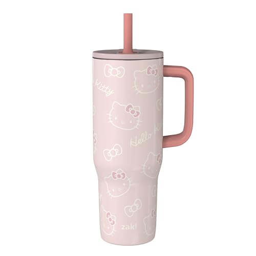 Zak Designs Sanrio Sutton Travel Tumbler for On the Go,...