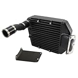 PKSABB Top Mount Intercooler Kit For Toyota Landcruiser 80/100 Ser. 1HD-T HDJ80 4.2L Black