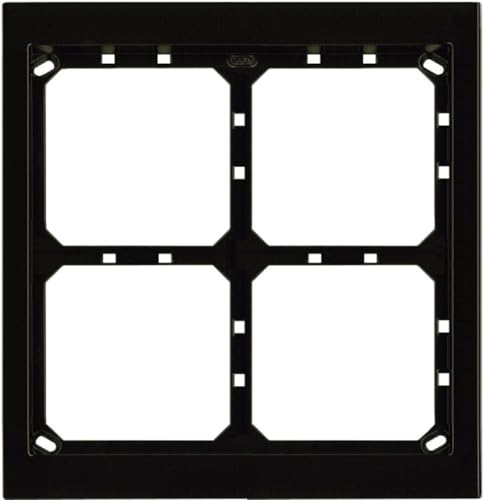 Alpha Communications MT4/2B Module Panel Frame - Brown - 2W x 2H; Requires UPG4/2 Flush Box or APG4/2B Surface Box; Includes 4 MVRB Locking Strip; Can Be Mounted Vertically or Horizontally
