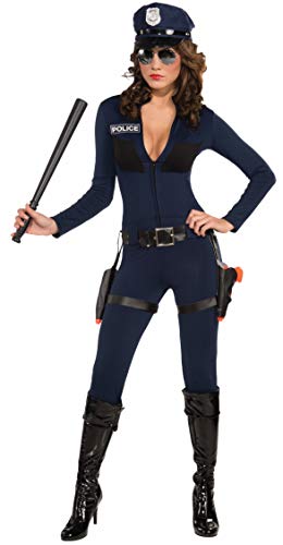 Forum Novelties womens Traffic Stopping Cop Costume, Blue, Large/Medium