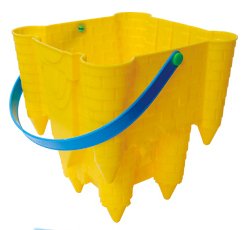 Top Race Burg Sand Castle Strandeimer Eimer Set Sandburg Spielzeug, Verschiedene Farben, 8 inch Pails – Bild 7