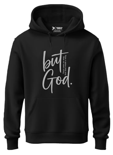 Image of XENOVAURBAN Hoodie for Men /Women | Unisex fit Cotton Fleece Hooded Sweatshirt - GOD1