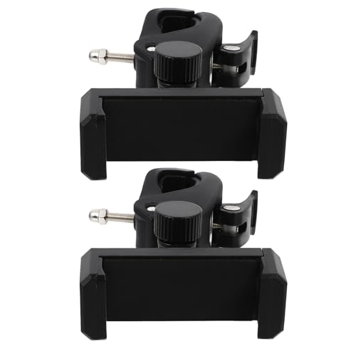 Abrazaderas estables PRETYZOOM para micro y móvil en ciclismo, soporte resistente, pack de 2