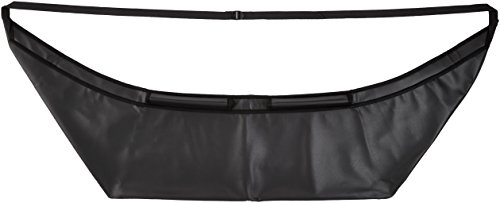 Capó piedra Guard Cover AutoStyle 0824 negro detiene golpes de grava en ruta