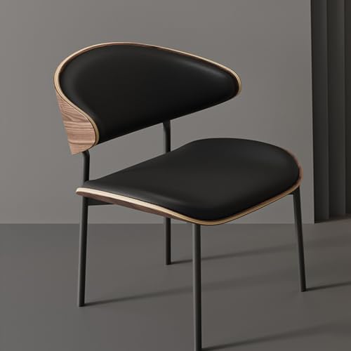 Chaises de salle à manger modernes beige avec pieds métal - 4