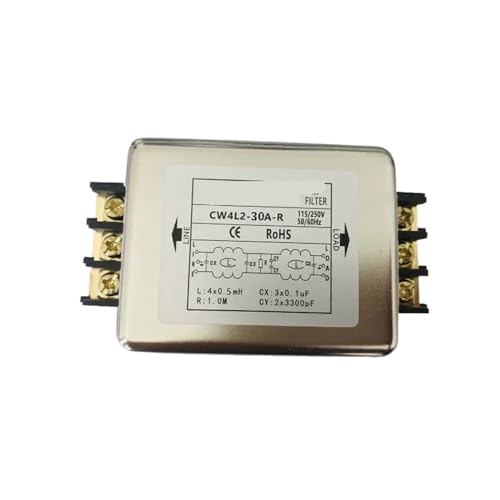 Filtro AC220V CW4L2-30A-R monofásico con bloque de terminales de tornillo